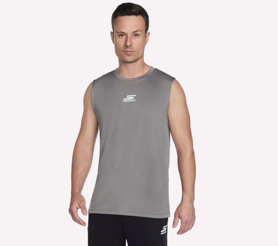 Performance Tank, BLACK / CHARCOAL, fullimage number 0