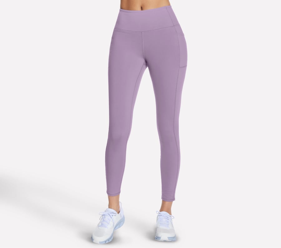 Skechers GO WALK High Waisted Legging, WHITE / BLUE, fullimage number 0