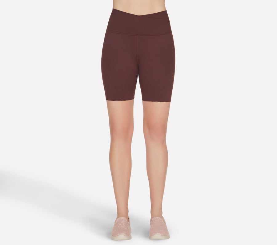 GO SCULPT 6 Inch Bike Short, BURGUNDY / BROWN, fullimage number 0