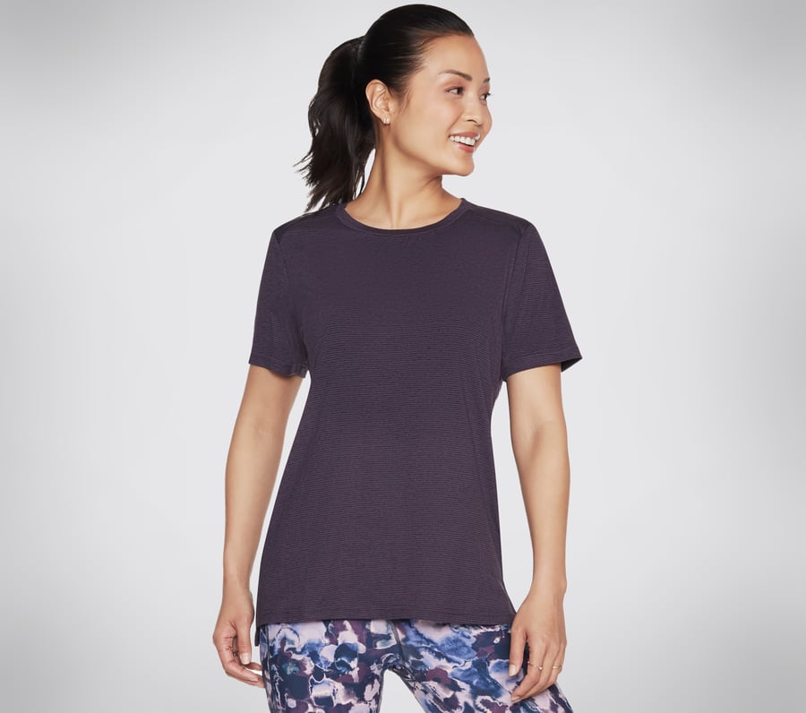 GODRI STRIDE Tunic Tee, DARK PURPLE, fullimage number 0