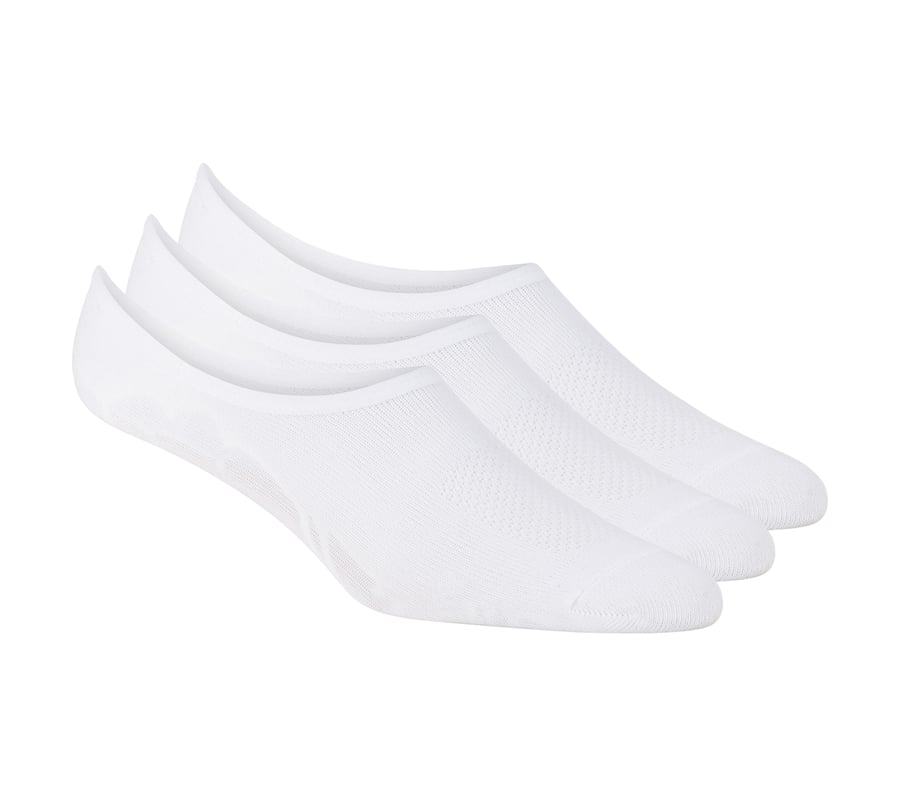 5 Pack Microfiber Liner Socks, WHITE, fullimage number 0
