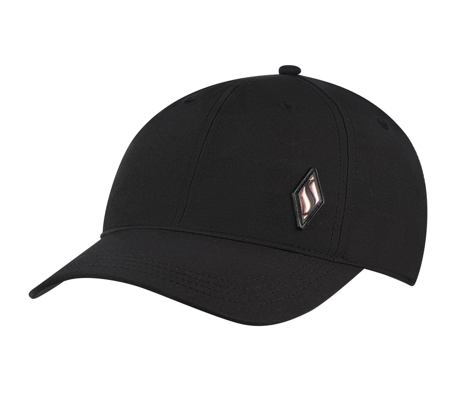 Skechers Skech-Shine Diamond Patch Hat, BLACK, fullimage number 0