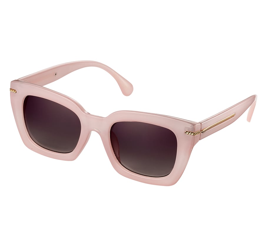 Square Classic Milky Sunglasses, ROSE, fullimage number 0