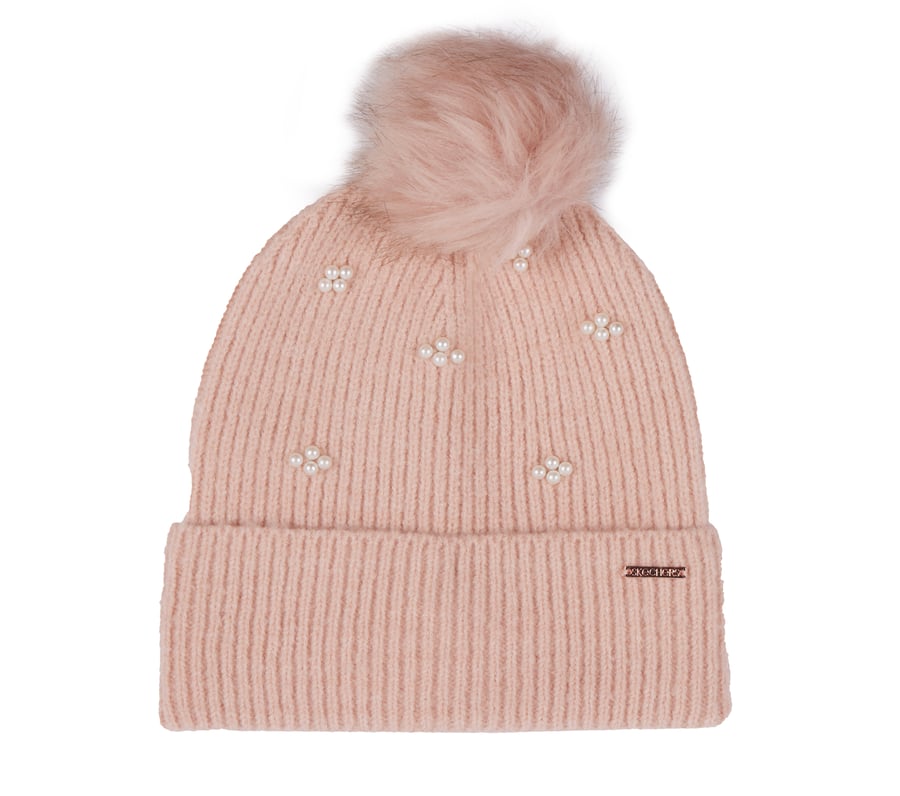 Cluster Pearl Beanie, PINK, fullimage number 0
