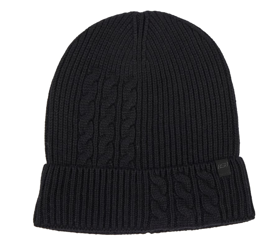 Mix Rib Beanie, BLACK, fullimage number 0