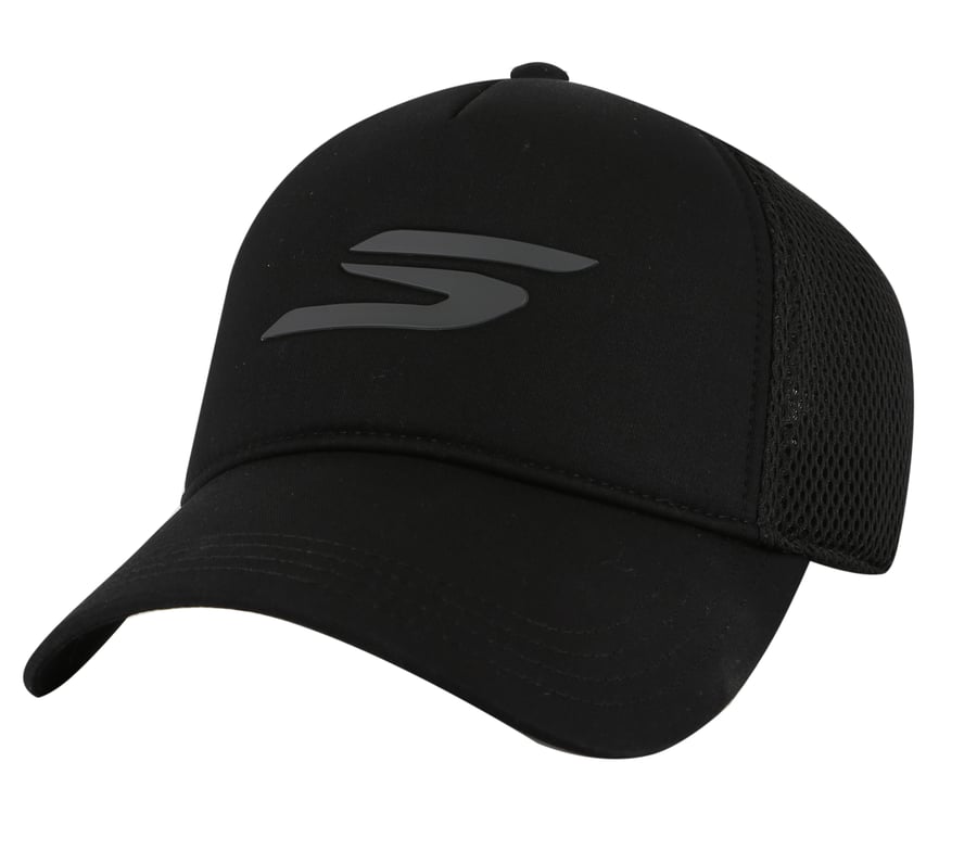 Skechers Free-Run Trucker Hat, BLACK, fullimage number 0