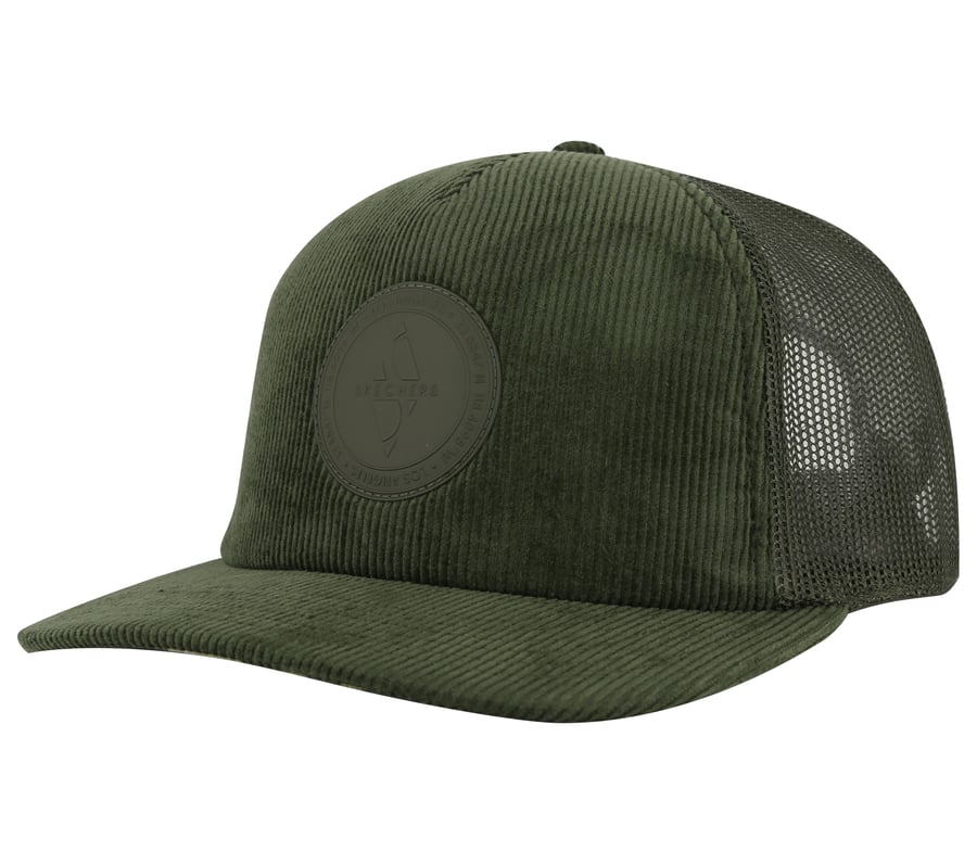 Traverse Trucker Hat, BROWN / OLIVE, fullimage number 0