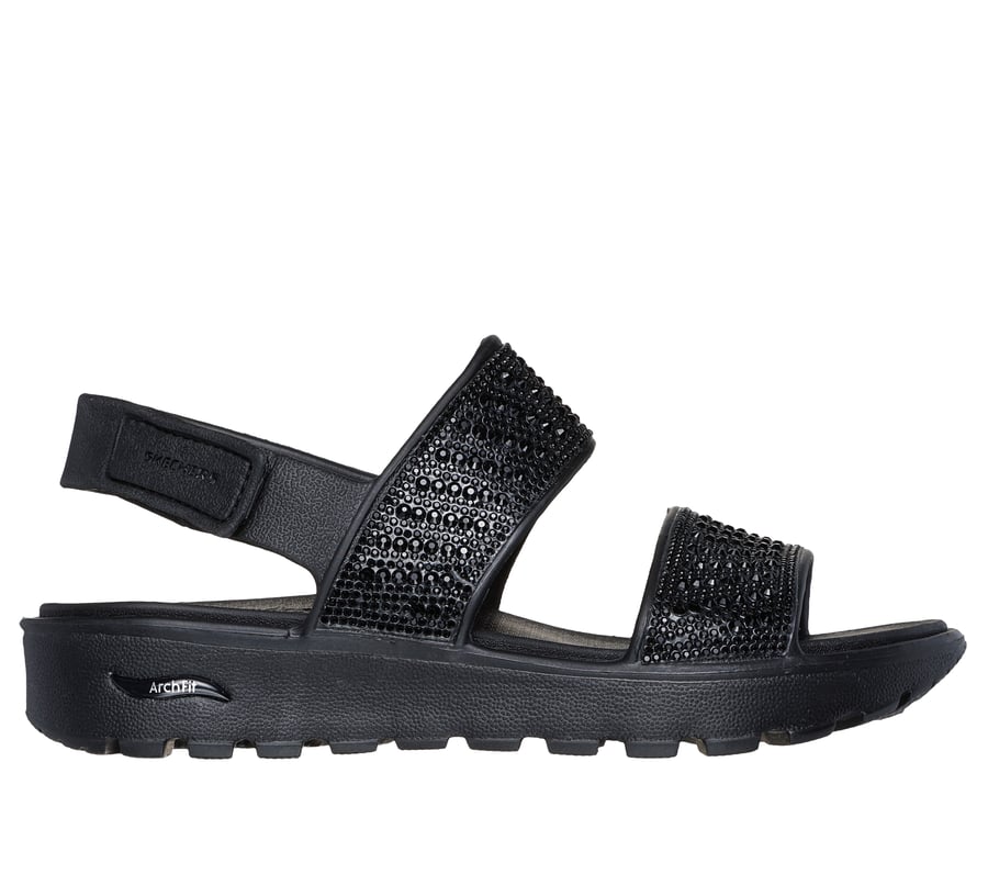 新品未使用　スケッチャーズ　メモリーフォーム　24cm サンダル　厚底　ウエッジ SKECHERS - スケッチャーズメモリーフォームサンダルの通販 by