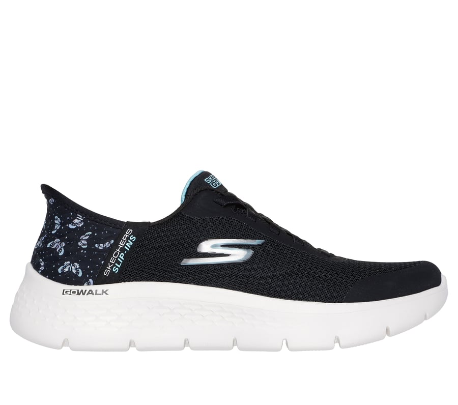 マーリエ⭐︎プラカゴ Skechers GO WALK Travel Floral Washable Bungee Slip Ons