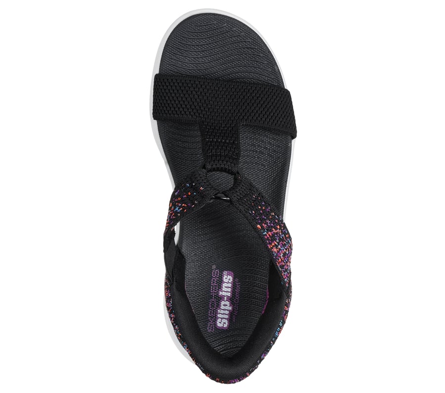 Skechers Slip-ins: GO WALK Massage Fit Sandal - Confetti Sky