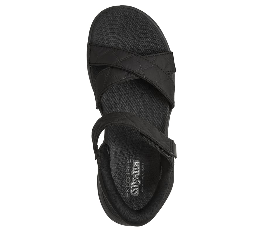 Skechers Slip-ins: GO WALK Glide-Step 2.0 Sandal - Cozy Fit Adrienne