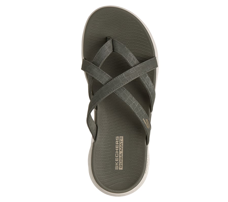 GO WALK Flex Sandal - Ssselena - OLIVE