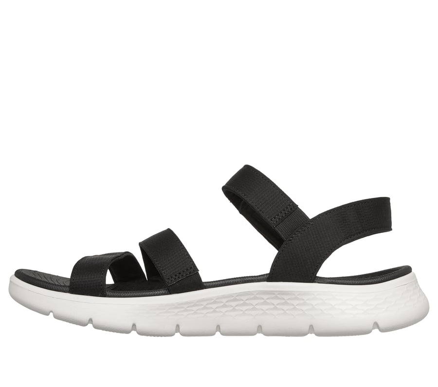 GO WALK Flex Sandal - Victoria - BLACK / WHITE