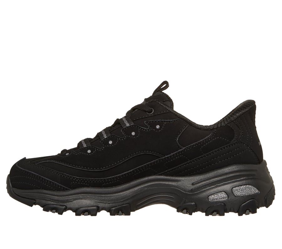 Skechers Slip-ins: D'Lites - Classic Remix - BLACK