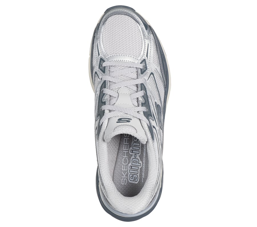 SKECHERS スリップインズ スタミナ スポート：シルバー スケッチャーズ スリップインズ：スタミナ スポート | SKECHERS JP