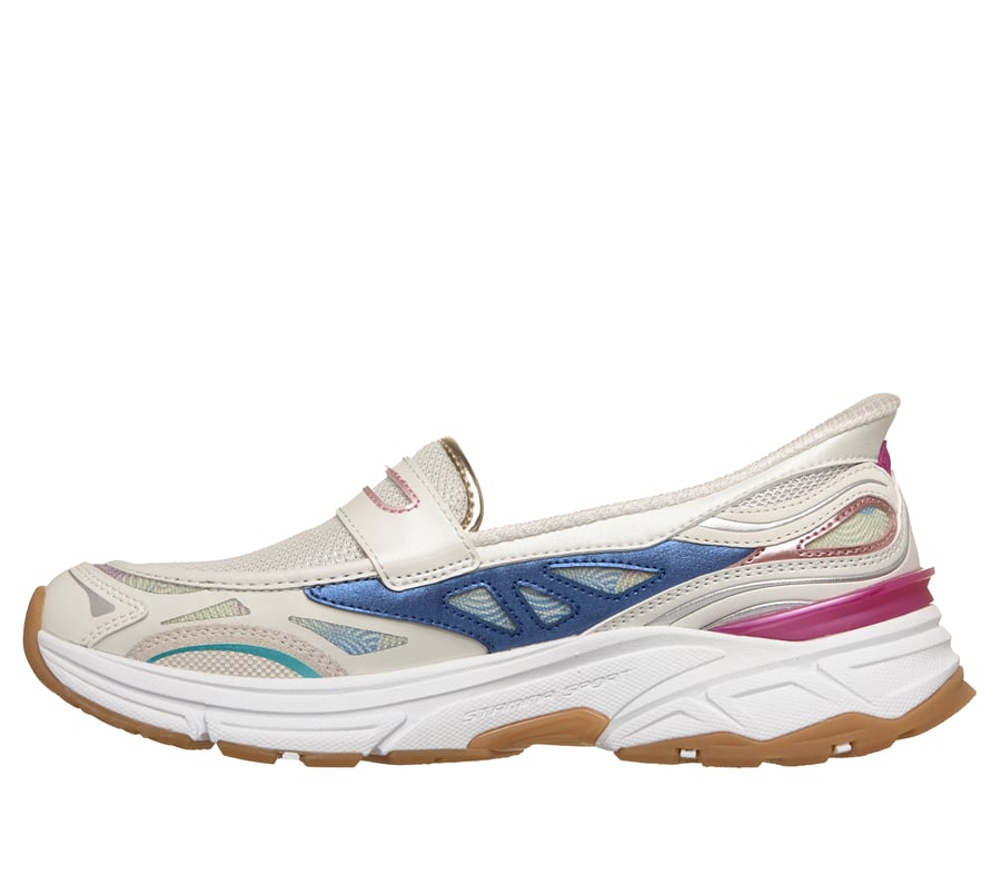 Skechers Slip-ins: Stamina Sport - Chrome Muse - WHITE / MULTI