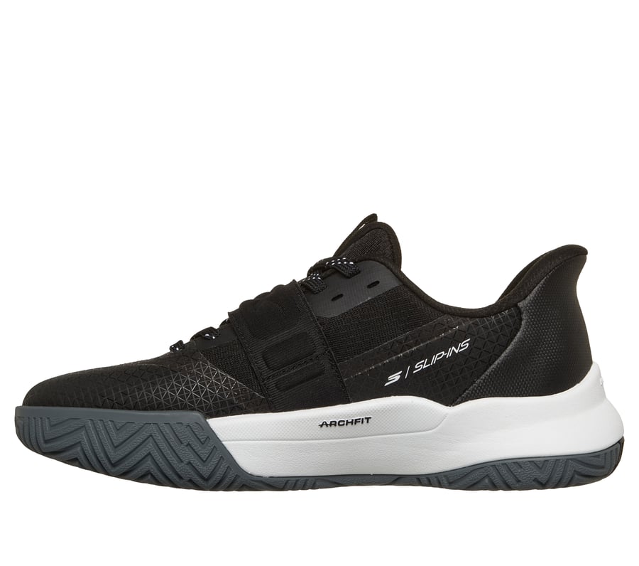Skechers Slip-ins Relaxed Fit: Viper Court Elite - 2.0 - BLACK / WHITE