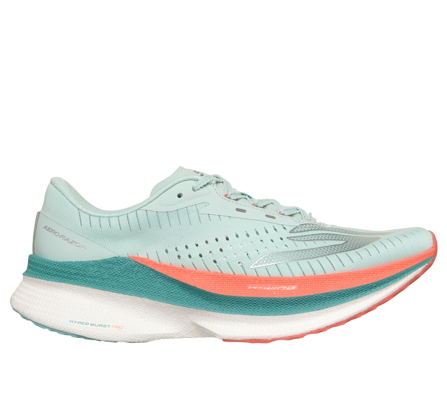 【RI SE】 Skechers Aero Razor - TURQUOISE / CORAL