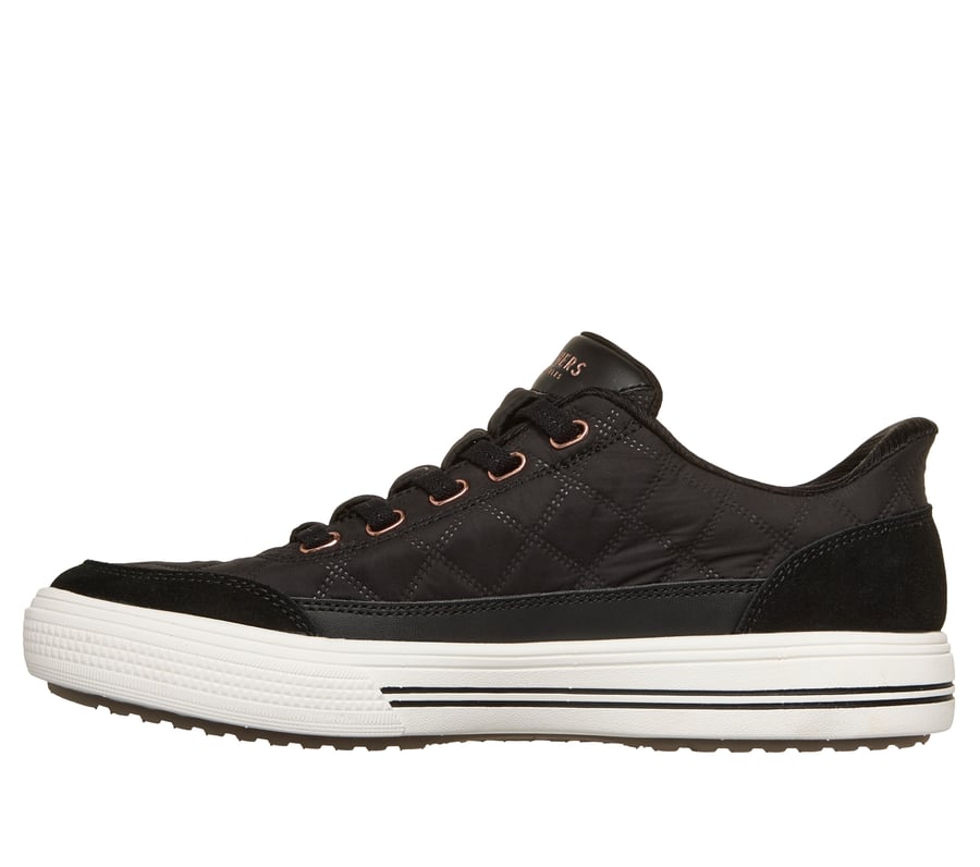 Skechers Slip-ins: Arch Fit Arcade - Cozy Fit Cuddle Steps - BLACK