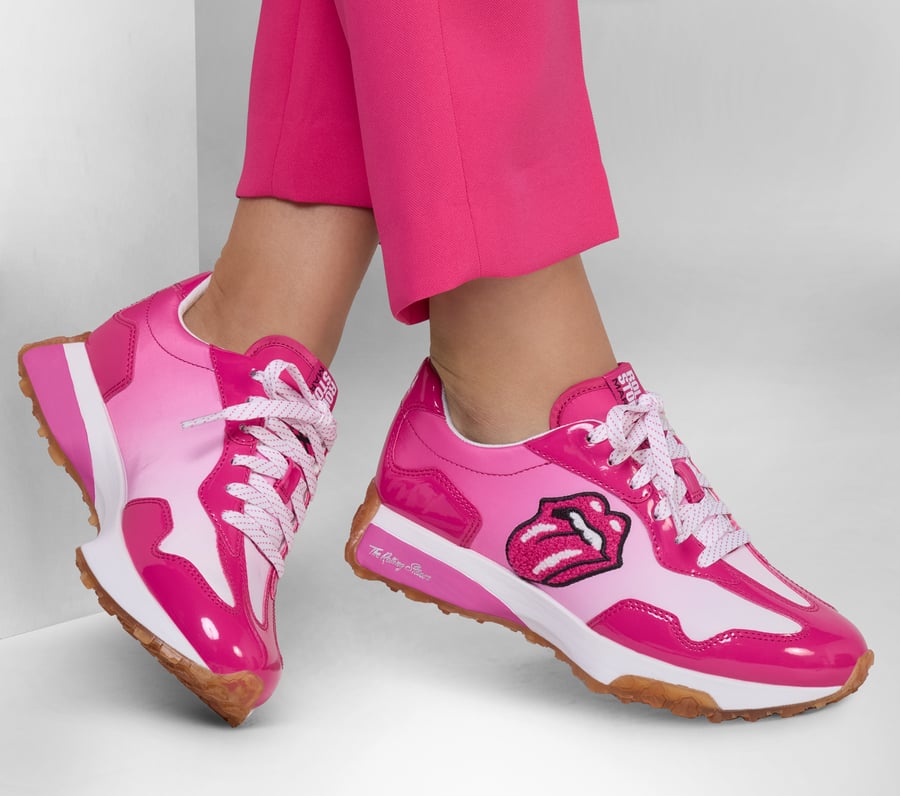 Rolling Stones: Upper Cut Neo Jogger - RS Lick - PINK