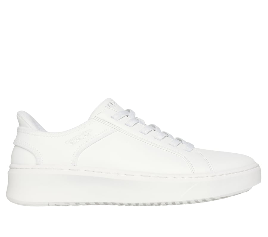 Skechers Slip-ins: Court Break - Double Vented - WHITE
