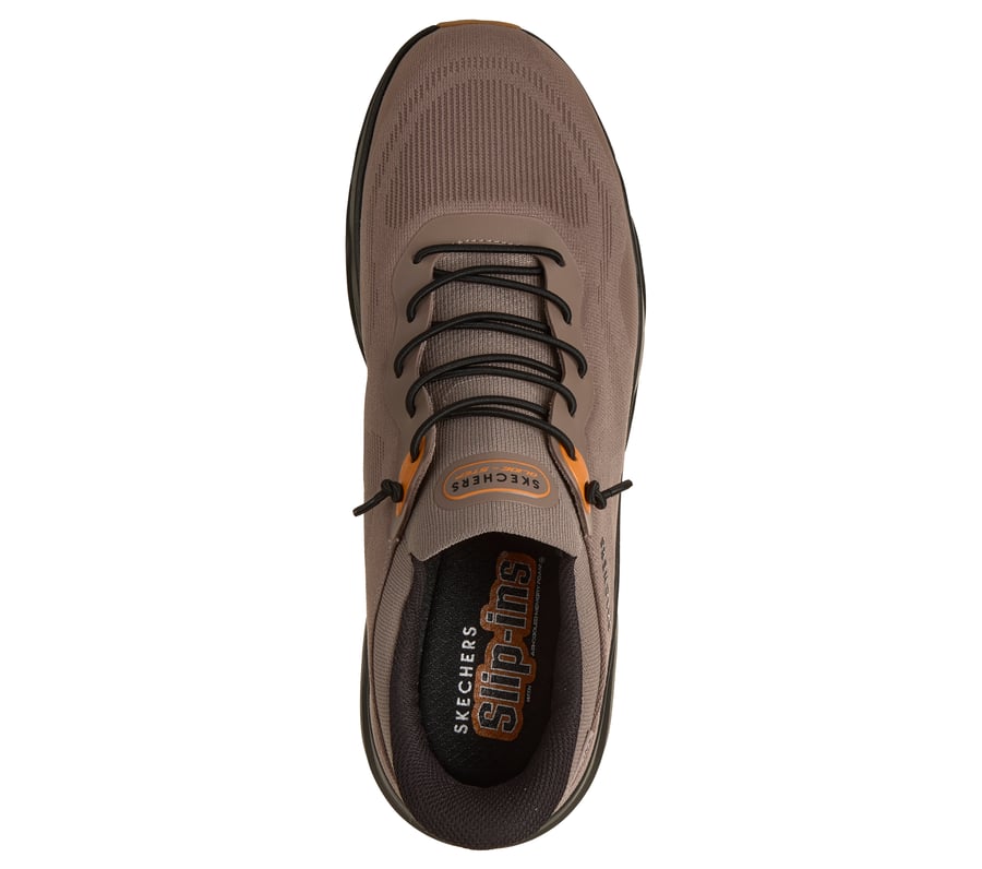 Skechers Slip-ins: UNO Glide-Step - Air Gliders - BROWN / BLACK