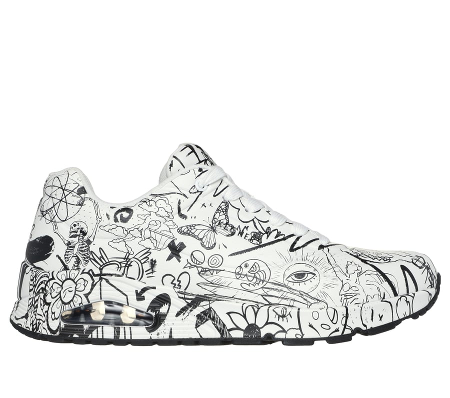 Skechers レディース Uno-Process Sketch Amazon.com | Skechers Street Womens,UNO - Process Sketch,WMLT,5 M