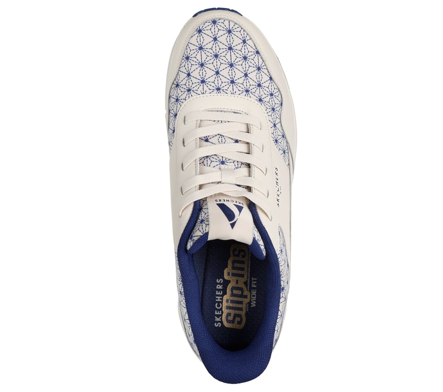 ❗️日本限定モデル❗️SKECHERS SLIP-INS 幾何学模様 スニーカー Skechers Slip-ins: UNO Wagara - Happiness | SKECHERS JP