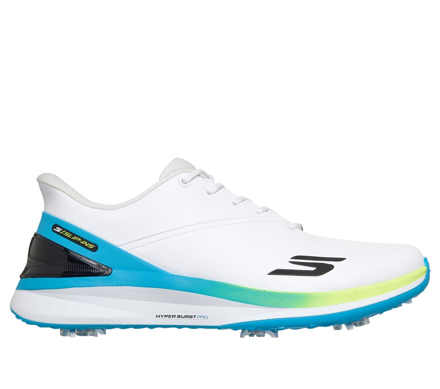 Skechers Slip-ins Golf Waterproof: Blade Tour - WHITE / BLACK / MULTI