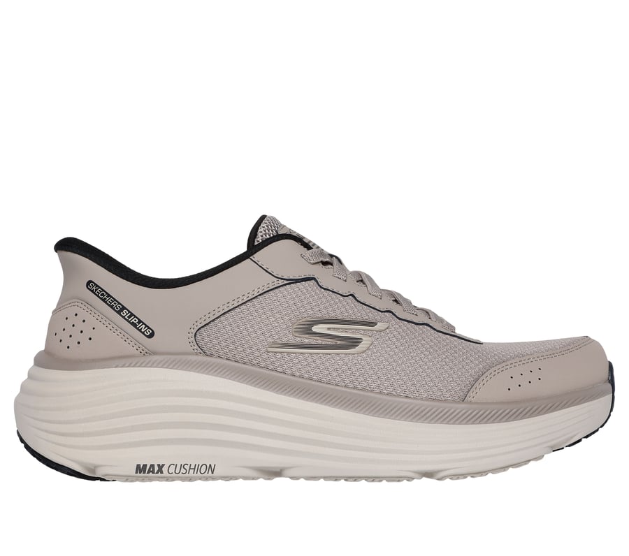 Skechers Slip-ins: Max Cushioning Endeavour - Cardova - TAUPE / BLACK