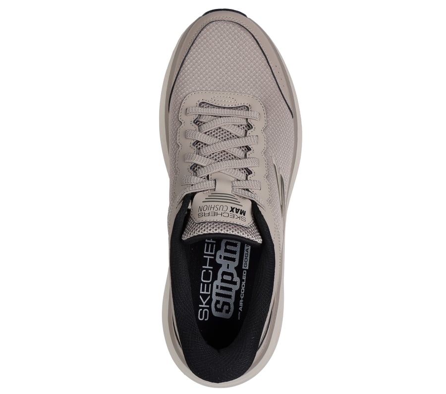 Skechers Slip-ins: Max Cushioning Endeavour - Cardova - TAUPE / BLACK