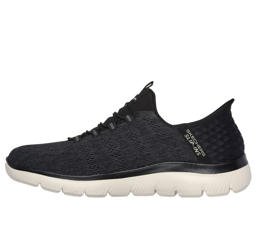 スケッチャーズ SKECHERS SLIP-INS スリップインズ サミッツ キー ペース スリッポン スニーカー 25cm ブラック 232469W メンズ スケッチャーズ スリップインズ：サミッツ - キー ペース | SKECHERS JP