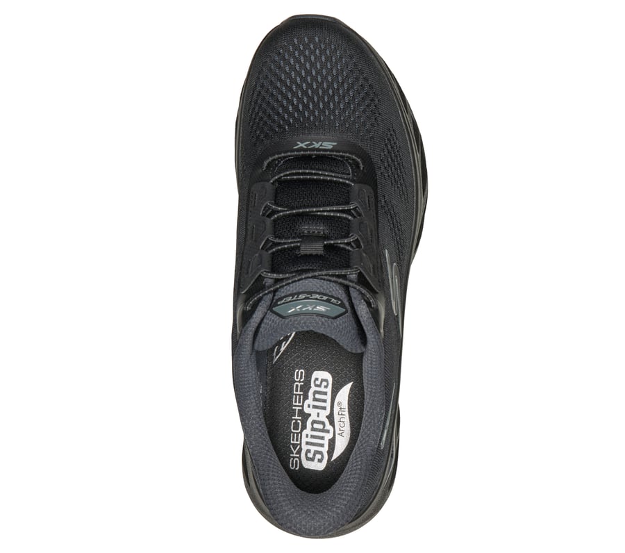 SKECHERS Air-Cooled Arch Fit フラットシューズ黒23 Skechers Slip-ins: Arch Fit Glide-Step - Arkon