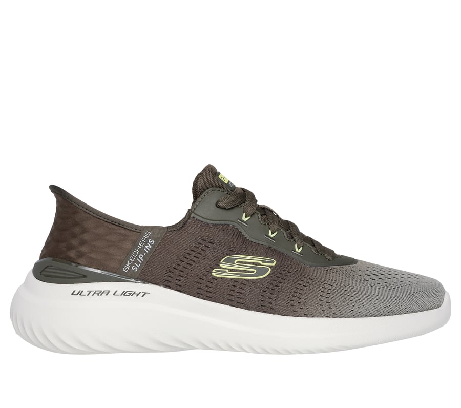 ばうばー Skechers Slip-ins: Bounder 2.0 - Tellem - OLIVE