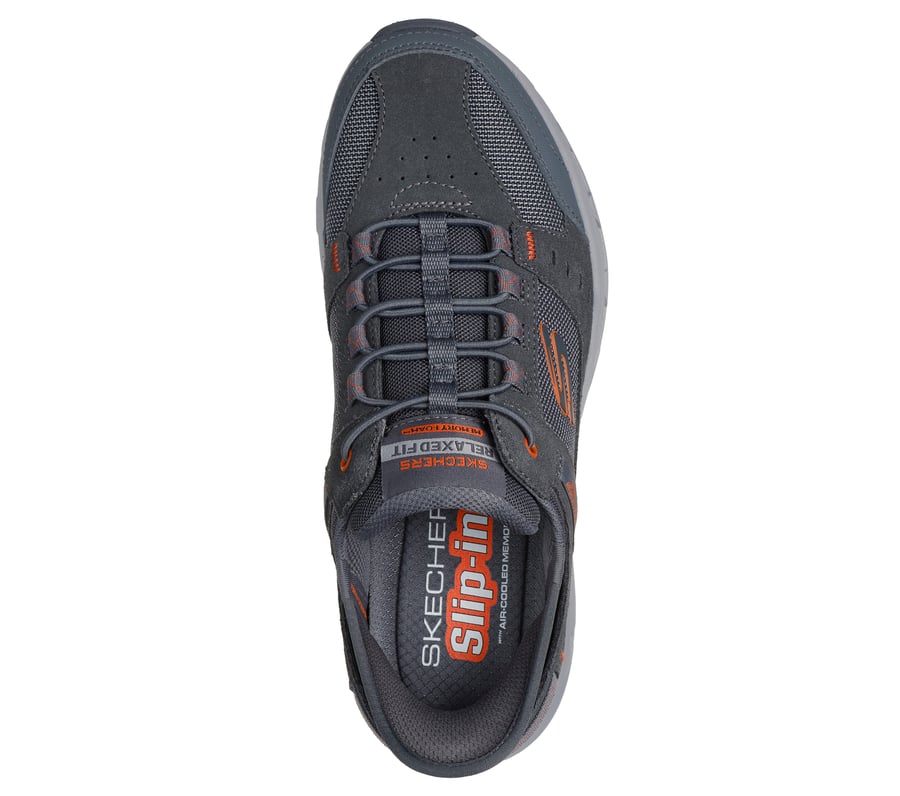 Skechers Slip-ins Relaxed Fit: Oak Canyon - GRAY / ORANGE