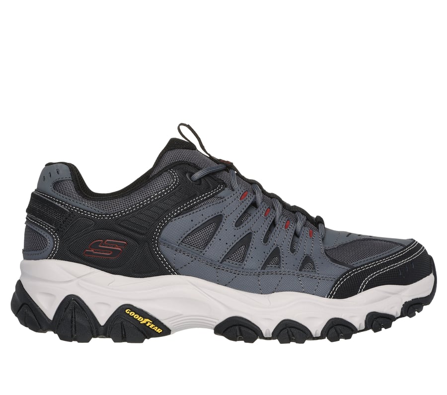 新品未使用　brunt my way 23 black Men's Skechers, After Burn M Fit 2.0 Hiking Shoe - Extra