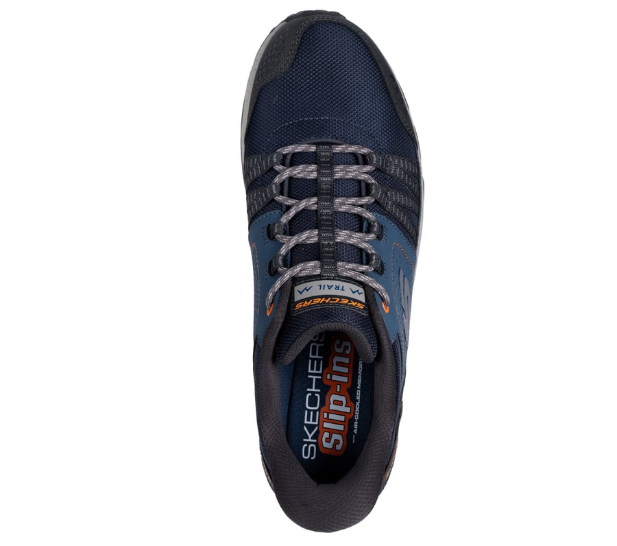 Skechers Slip-ins: Escape Plan - Stunt Plan - NAVY / ORANGE