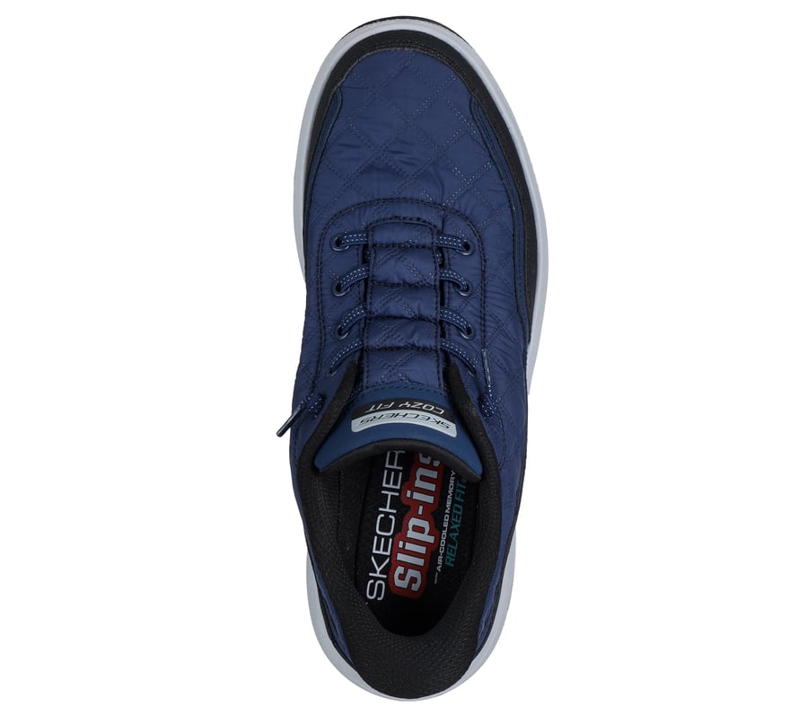 Skechers Slip-ins Relaxed Fit: Urban Explore - Cozy Fit - NAVY / BLACK