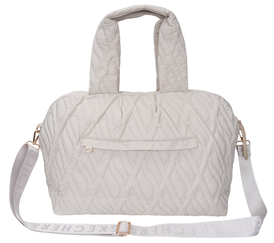 【the GazettE】PADDED TOTE BAG Quilted Tote Bag - BEIGE