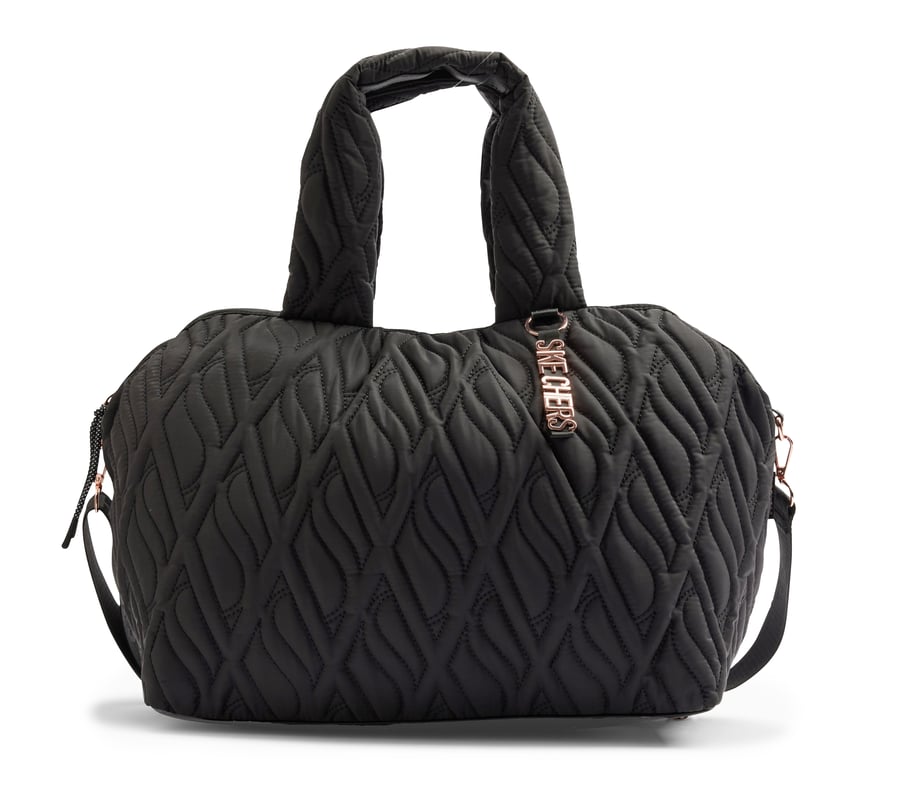 ★TOUT Y EST★ MIGNON QUILTING BAGBLACK AB239OBG032MBB Quilted Tote Bag