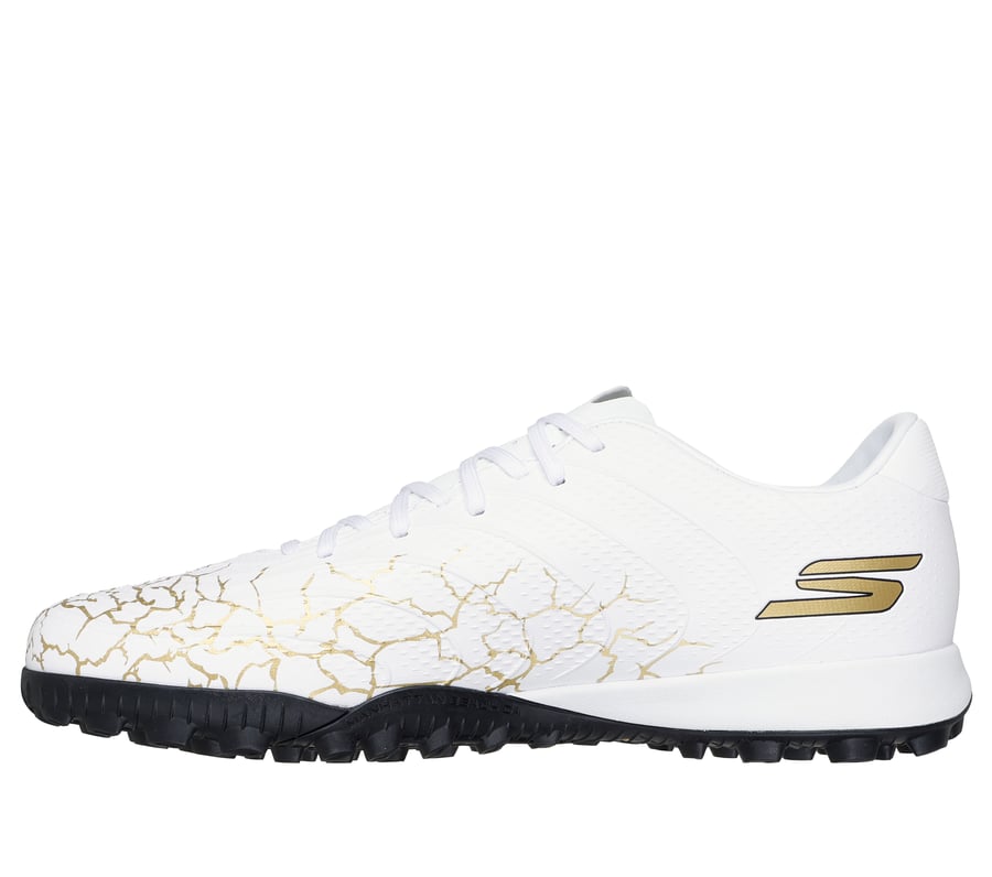 Skechers SKX_1.5 Academy TF - WHITE / BLACK / GOLD