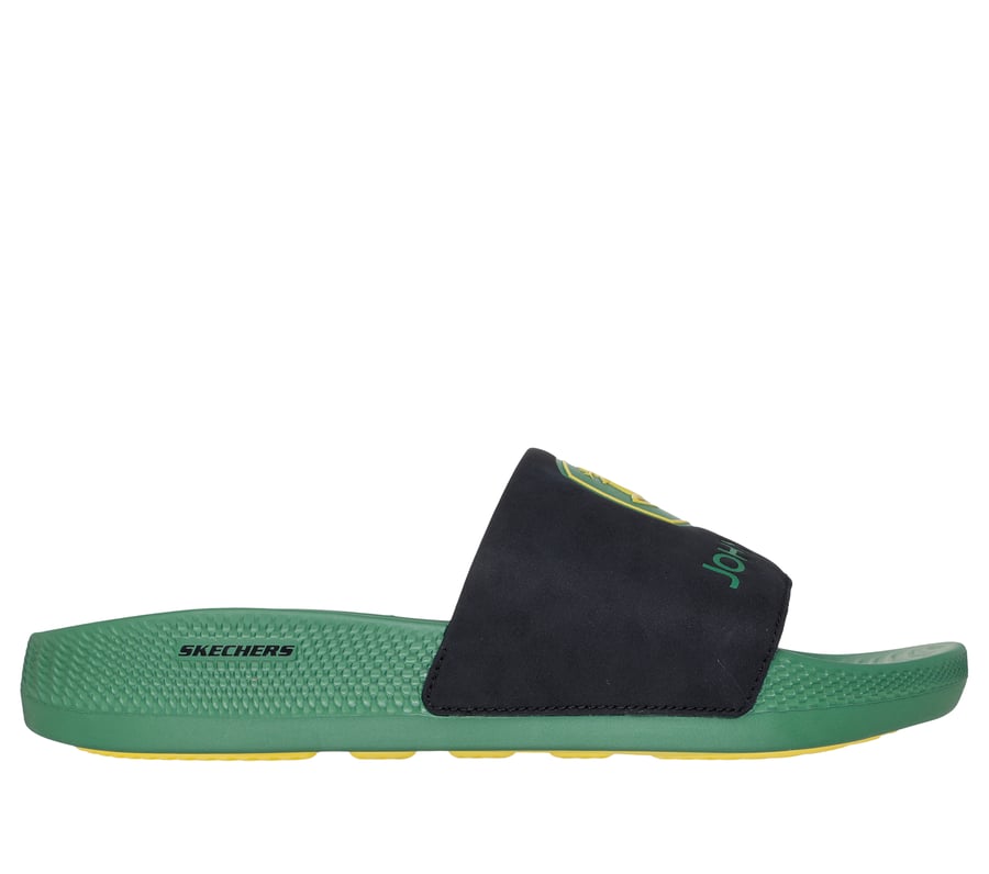 NW × otherside design SILDE-SIDETOP 25 NEW HOLLISTER Logo Slip-On Slide Sandals Sz XL 12-13 Navy