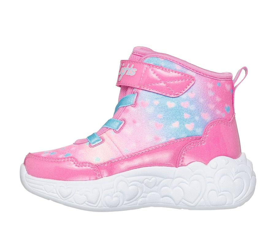 S-Lights: Eternal Heart Lights - Heart Flicker - HOT PINK / MULTI