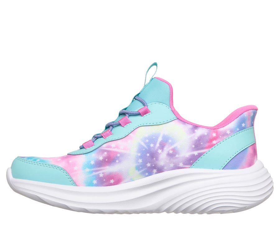 Skechers slip-ins 24センチ Skechers Slip-ins: Bounder Pro - Rainbow Rush - TURQUOISE / MULTI