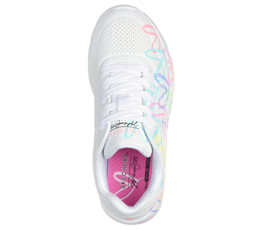 JGoldcrown: UNO Lite - Spread the Love - WHITE / PINK TURQUOISE