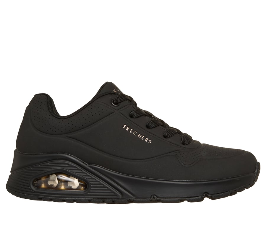 (取寄) スケッチャーズ レディース ウノ - スタンド オン エアー SKECHERS women SKECHERS Uno - Stand On Air Black/Black UNO - Stand on Air
