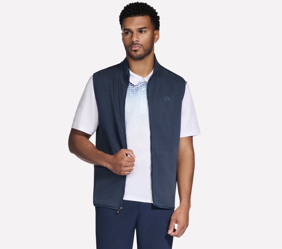 メンズウェア 1piu1uguale3 GOLF G KNIT VEST MESSAGGIO G/Fore Golf DOUBLE KNIT Vest Mens Size Medium SNO Regular New