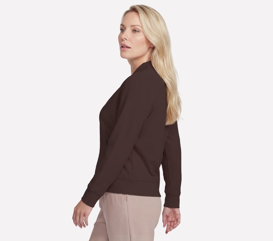 GO Luxe Rib Everyday Full Zip Jacket