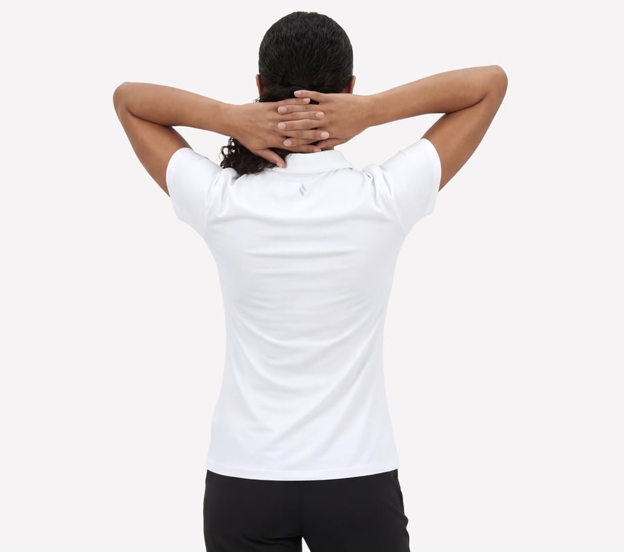 GO GOLF Short Sleeve Birdie Zip Front Polo