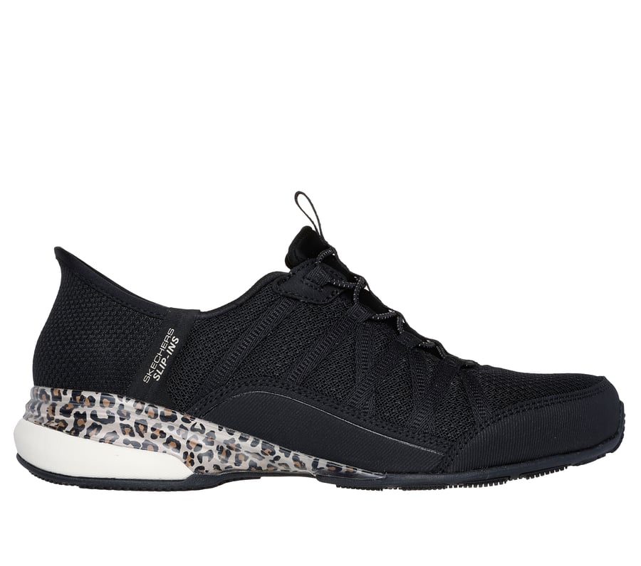 Skechers Slip-ins: Exhilarate - Catwalk, BLACK / LEOPARD, fullimage number 0